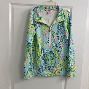 Lilly Pulitzer Half-Zip Jacket